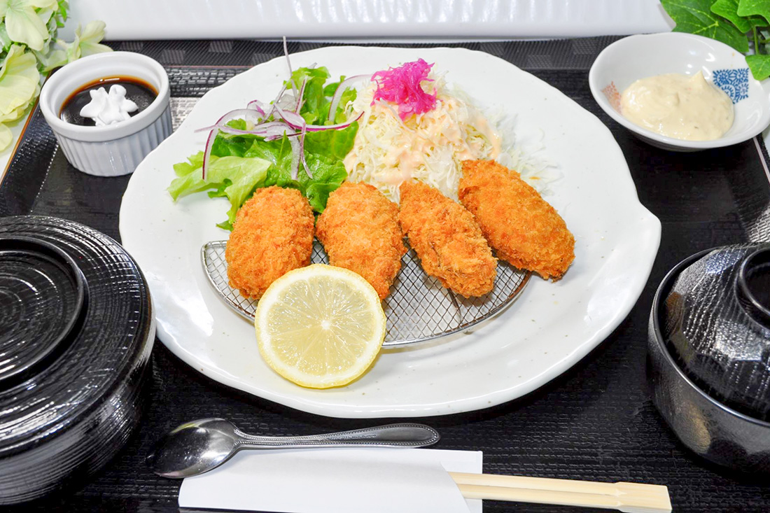 カキフライ定食