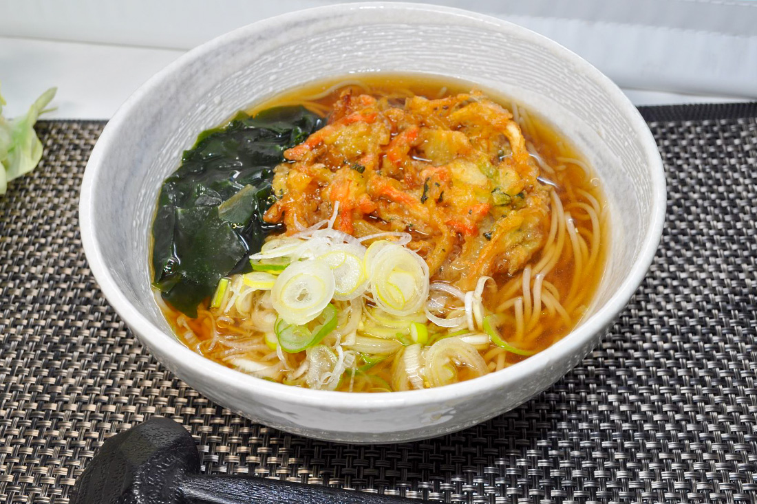 野菜かき揚げ蕎麦